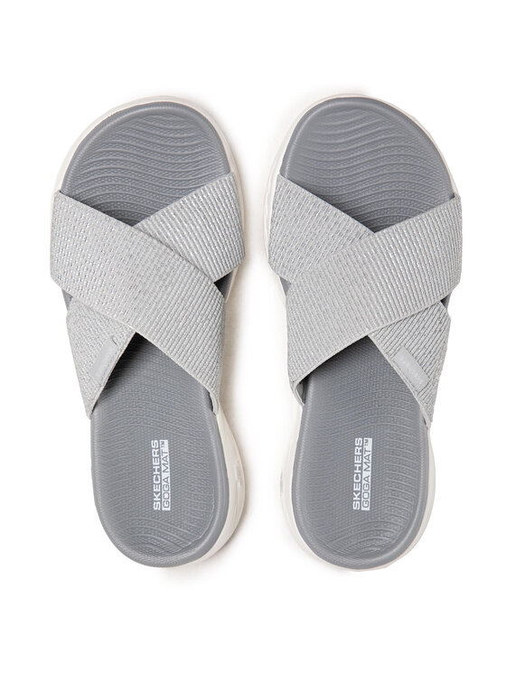 Skechers Ciabatte Skechers On-The-Go 16259/SIL Grigio