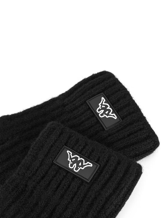 Kappa Cimdi Kappa KAP-U6-002-AW24 Melns