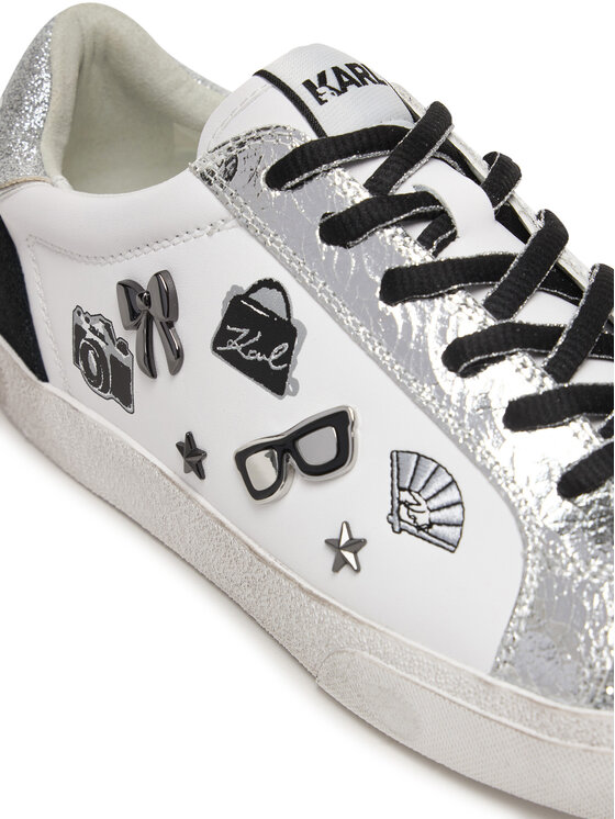 KARL LAGERFELD Снікерcи KARL LAGERFELD KL60118E Білий