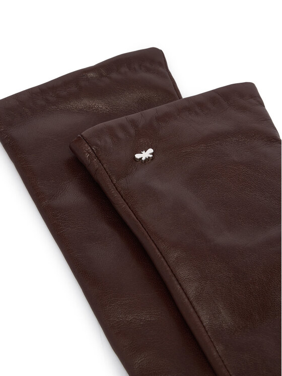 Weekend Max Mara Γάντια Weekend Max Mara Wkasenappeshort 2625566045 Καφέ