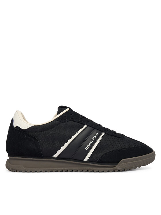 Tommy Jeans Сникърси Tommy Jeans Tjm Retro Runner Cleated Winter EM0EM01664 Черен