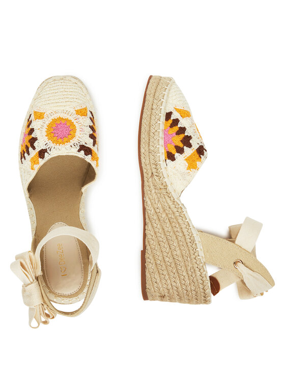 DeeZee Espadrile DeeZee XF-310-03 Bej