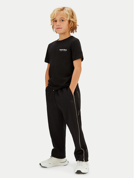 Calvin Klein Jeans Calvin Klein Jeans Camiseta Minimal Logo IB0IB02608 Negro Regular Fit