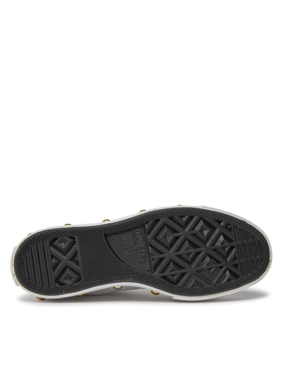 Converse Trampki Converse Chuck Taylor All Star Lift Platform Star Studded A06787C Biały