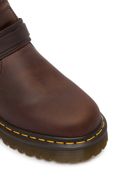 Dr. Martens Ботильйони Dr. Martens Crazy Horse DM41870200 Коричневий