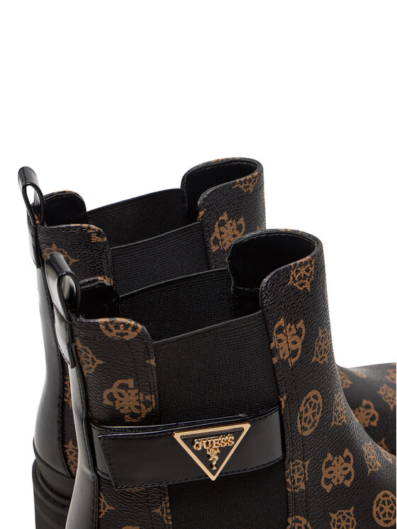 Guess Ботильйони Guess Bensly FLFBEN FAL10 Чорний