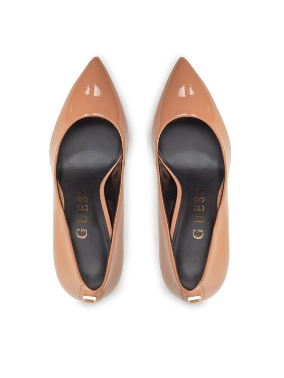 Guess Scarpe stiletto Guess Tracker FLPTRK PAT08 Beige