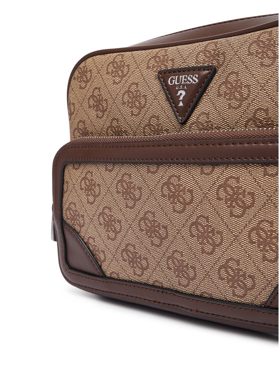 Guess Geantă crossover Guess Milano HMMIL LP6222 Maro deschis