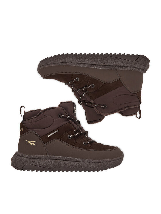 Reebok Μπότες Χιονιού Reebok CEOWB-LEA-JA-C576W Σκούρο καφέ