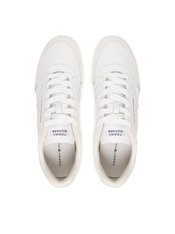 Tommy Hilfiger Superge Tommy Hilfiger Lopro Cup Leather FM0FM05677 Bela