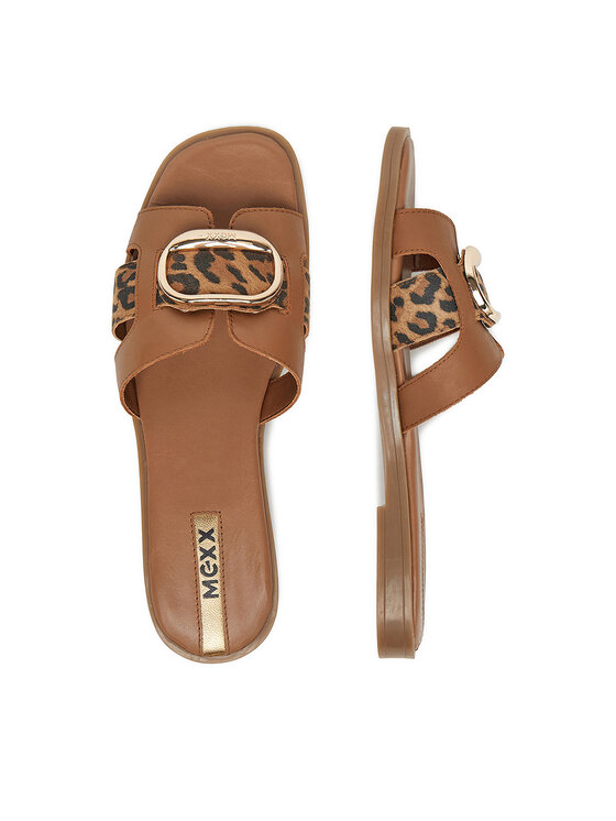 MEXX Klapki MEXX MX/024C-EST Brązowy