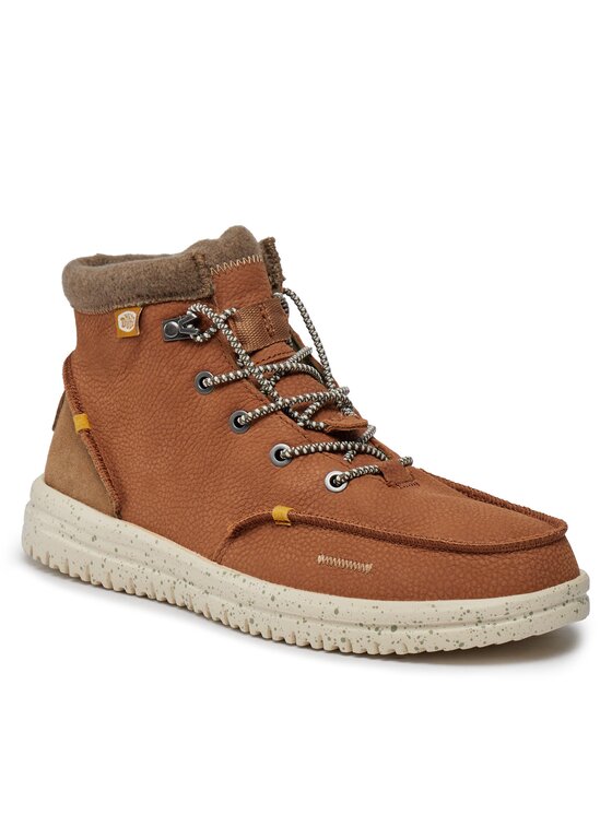 Hey Dude Trzewiki Hey Dude Bradley Boot Leather 40189-21N Brązowy