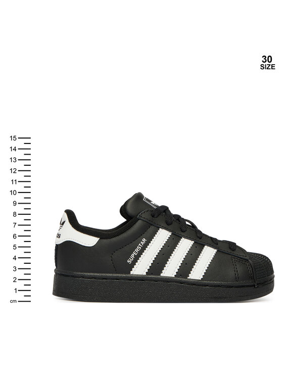 adidas Снікерcи adidas Superstar II C JH9981 Чорний