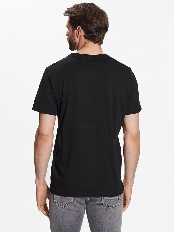 Polo Ralph Lauren Polo Ralph Lauren T-shirt 714899613004 Crna Regular Fit