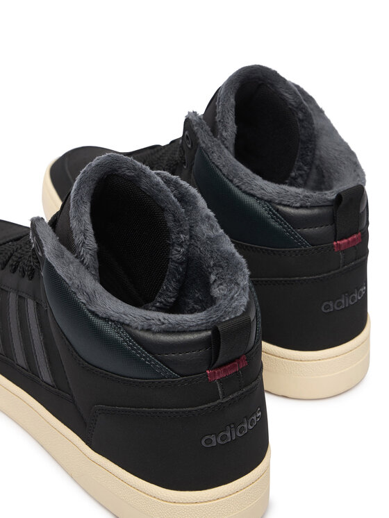 adidas Sneakersy adidas Rapid Court Mid Winterized Shoes JR1026 Čierna