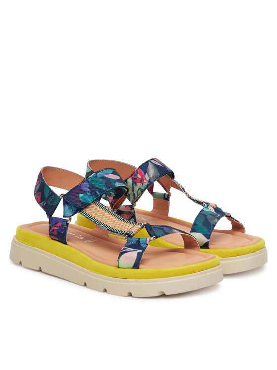 Tamaris Sandály Tamaris 1-28703-44 Tmavomodrá