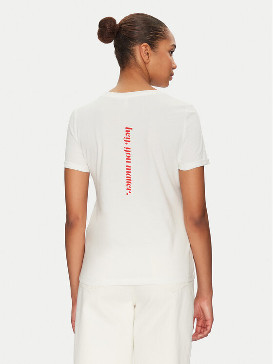 Vero Moda Vero Moda Футболка Blair 10325914 Білий Regular Fit