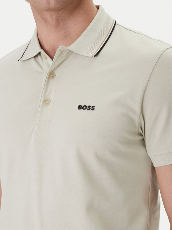BOSS BOSS Polo Birdie Paule 50559365 Beis Slim Fit