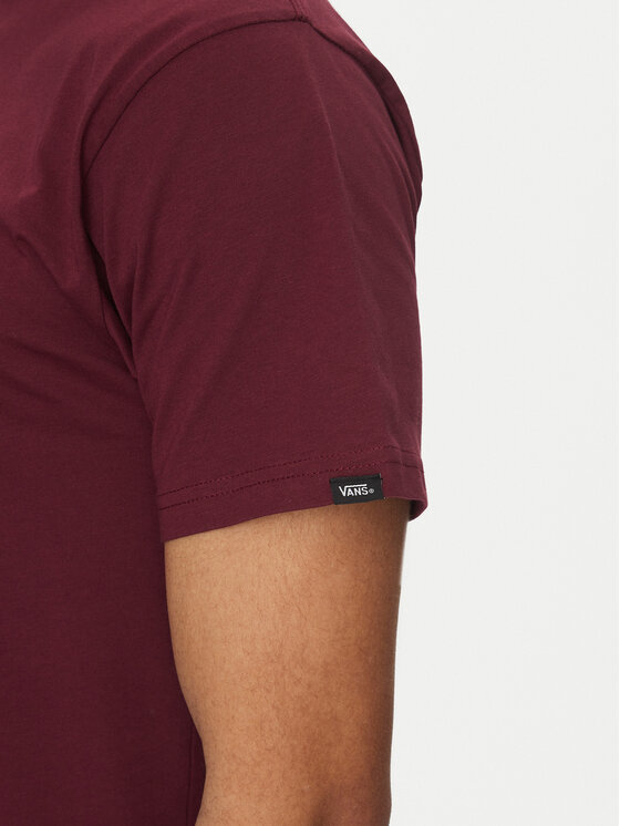 Vans Vans T-shirt Classic VN000GGG Bordeaux Regular Fit