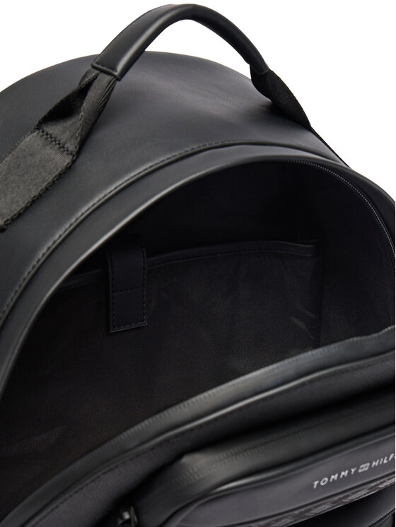 Tommy Hilfiger Nahrbtnik Tommy Hilfiger Th Modern Monogram Backpack AM0AM14683 Črna