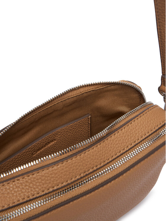 Calvin Klein Torebka Calvin Klein Webbing 2X Strap Camera Bag LV04F3656G Beżowy