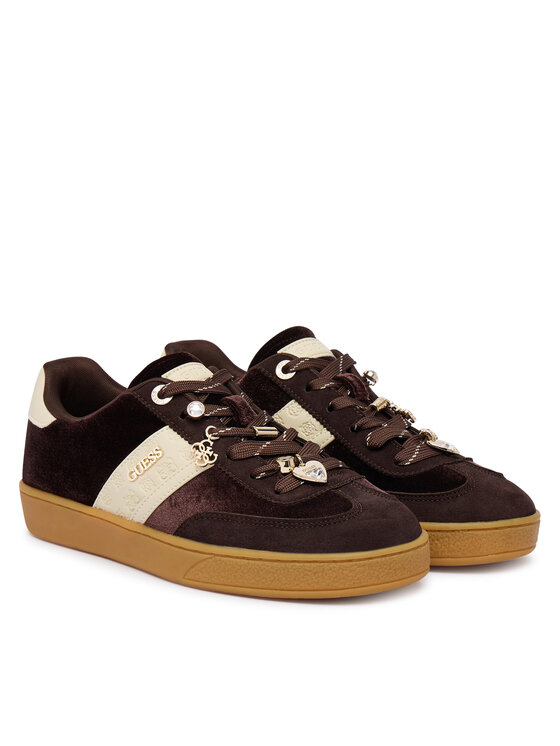 Guess Sneakersy Guess FLFN2A FAB12 Brązowy