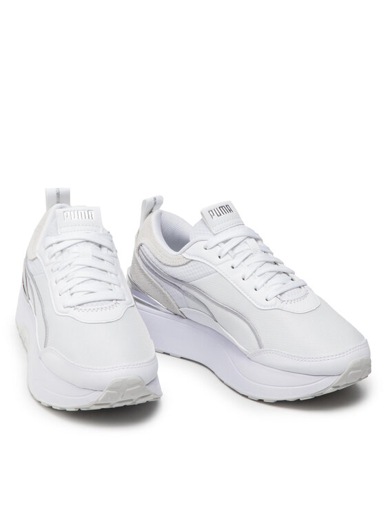 Sneakersy Puma Cruise Rider Metallic Wns 383126 02 Bílá | Eobuv.cz