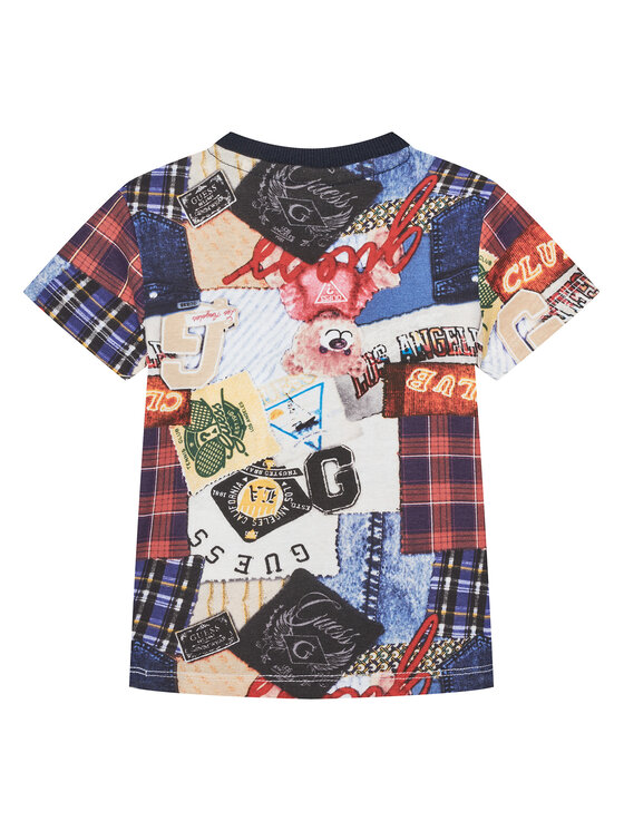 Guess Guess Футболка N5YI04 K8HM4 Кольоровий Regular Fit