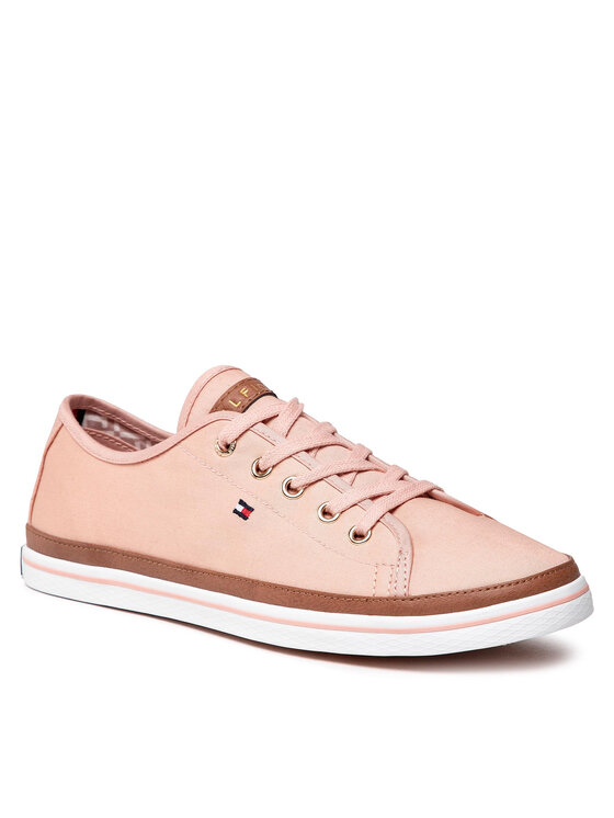 Tommy Hilfiger Teniszcipő Tommy Hilfiger Iconic Kesha Sneaker FW0FW02823 Rózsaszín