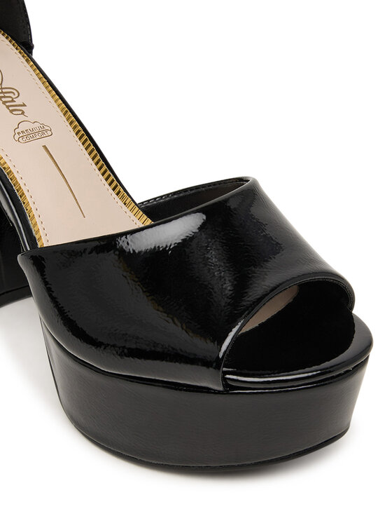 Buffalo Босоніжки Buffalo Jessie Neat 1291668 Чорний
