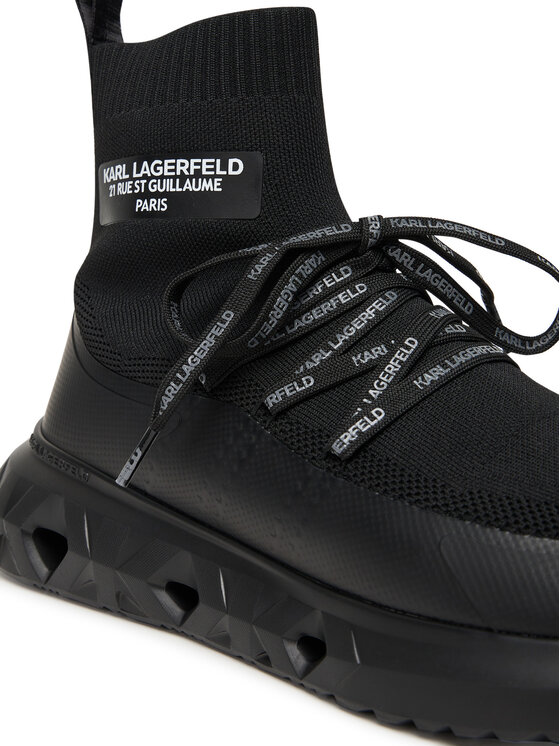 KARL LAGERFELD Sneakersy KARL LAGERFELD K/Kite Run KL54645 Černá