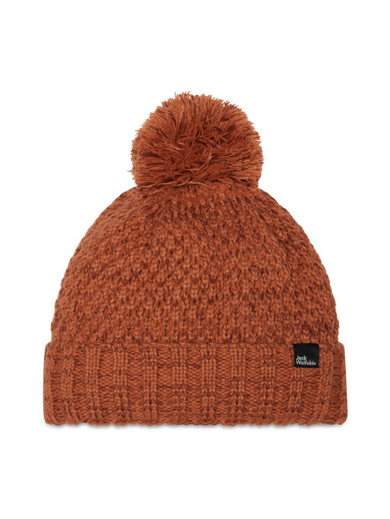 Jack Wolfskin Czapka Jack Wolfskin Highloft Knit 1908011 Pomarańczowy