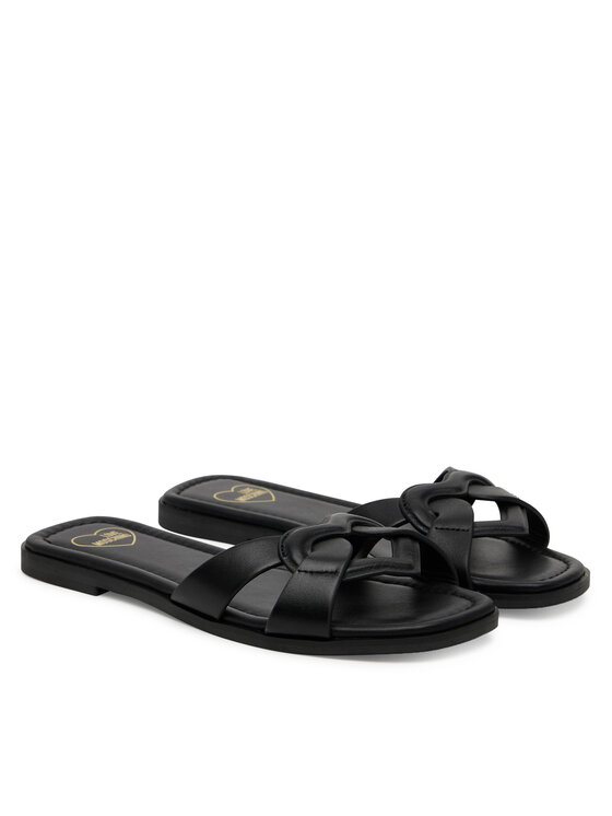 LOVE MOSCHINO Шльопанці LOVE MOSCHINO JA28092G1MIA0000 Чорний