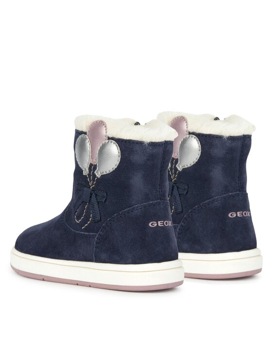 Geox Snehule Geox B Trottola Girl B364AA 00022 C0694 M Tmavomodrá