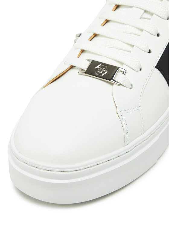 PHILIPP PLEIN Sneakersy PHILIPP PLEIN SAES USC0732 PLE005 Biela