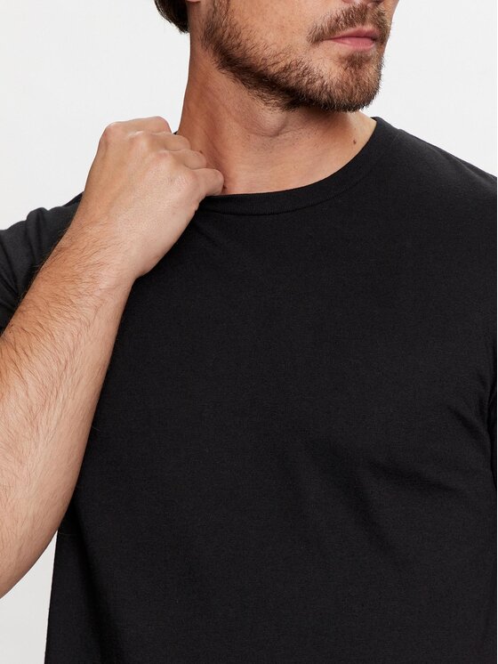 Jack & Jones Jack & Jones Комплект футболок Under 12248076 Чорний Standard Fit