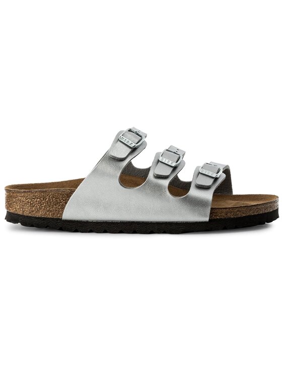 Birkenstock Šlepetės Birkenstock Florida Bs 0954383 Sidabrinė