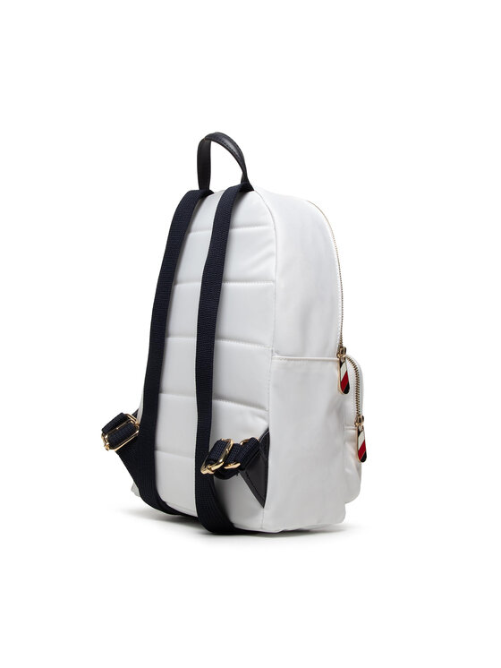 Tommy Hilfiger Ruksak Tommy Hilfiger Poppy Backpack Corp AW0AW11338 Biela