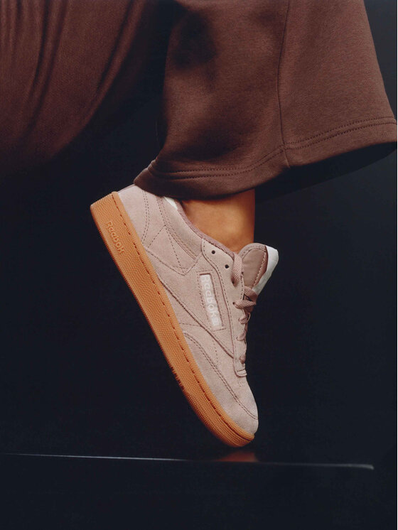 Reebok Sneakers Reebok EO-CLUB C 85 100260635 Roz deschis
