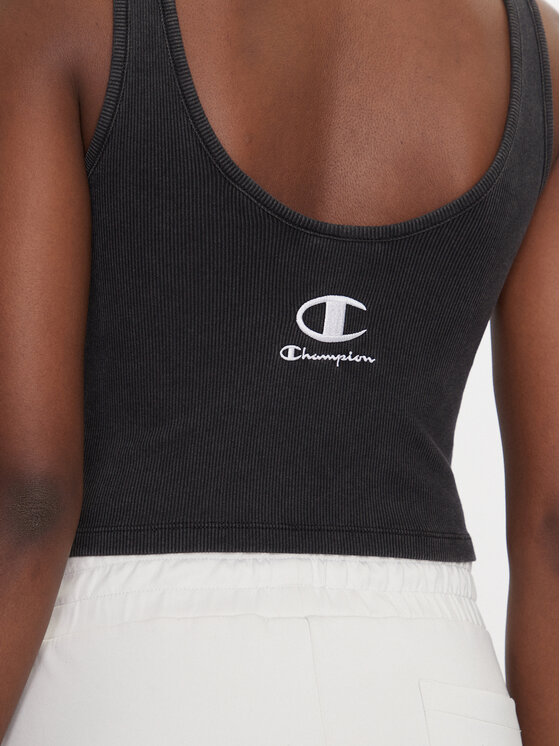 Champion Champion Топ 118007 Чорний Regular Fit