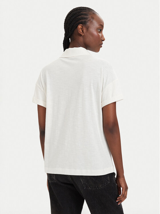 Liu Jo Sport Liu Jo Sport Polo TA6159 JS870 Crema Regular Fit