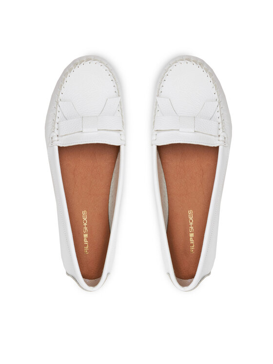 Filipe Mokasíny Filipe 4097 Bílá