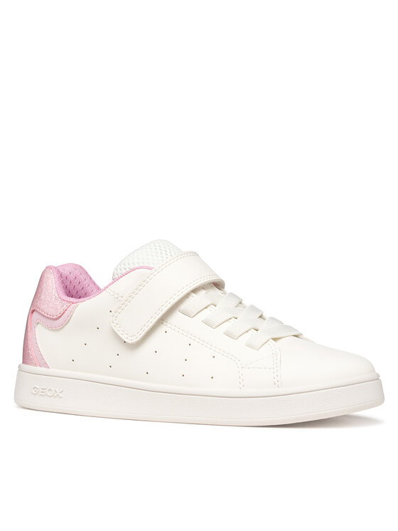 Geox Tenisice Geox J Eclyper Girl J36LRA 054BJ C0406 D Bijela