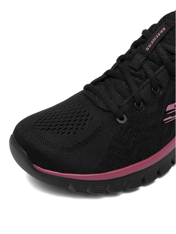 Skechers Снікерcи Skechers C-GRACEFUL 12615 BKMV Чорний