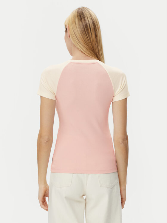 Guess Jeans Guess Jeans Футболка W5GP61 KA0H1 Рожевий Regular Fit