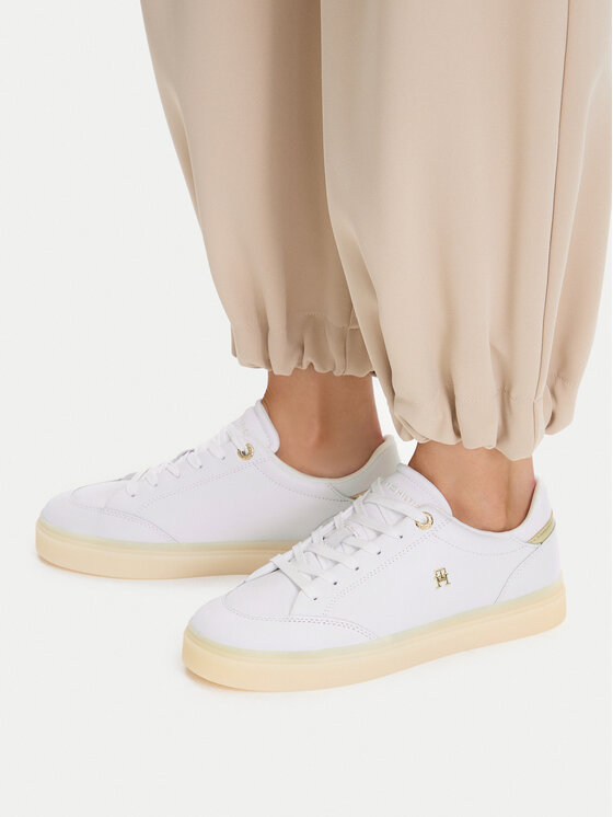 Tommy Hilfiger Sneakersy Tommy Hilfiger Chic Elevated FW0FW09400 Biały