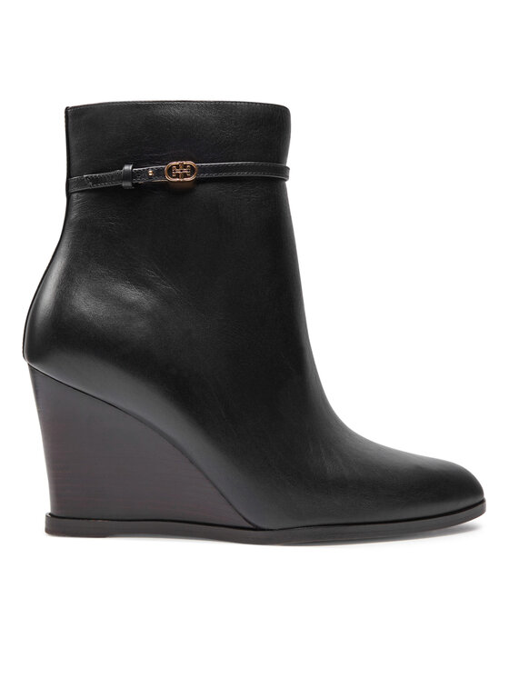 Tory Burch Botines Tory Burch Double T Buckle 158092-006 Negro