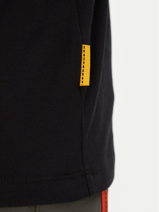 Parajumpers Parajumpers Футболка Space 25SMPMTSXF05 Чорний Regular Fit