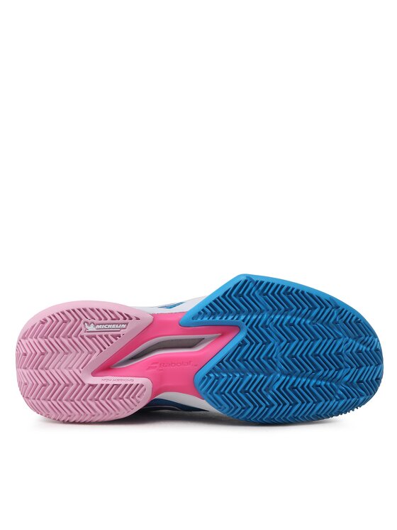 Babolat Tenisové topánky Babolat Jet Mach 3 Clay Women 31S23685 Modrá