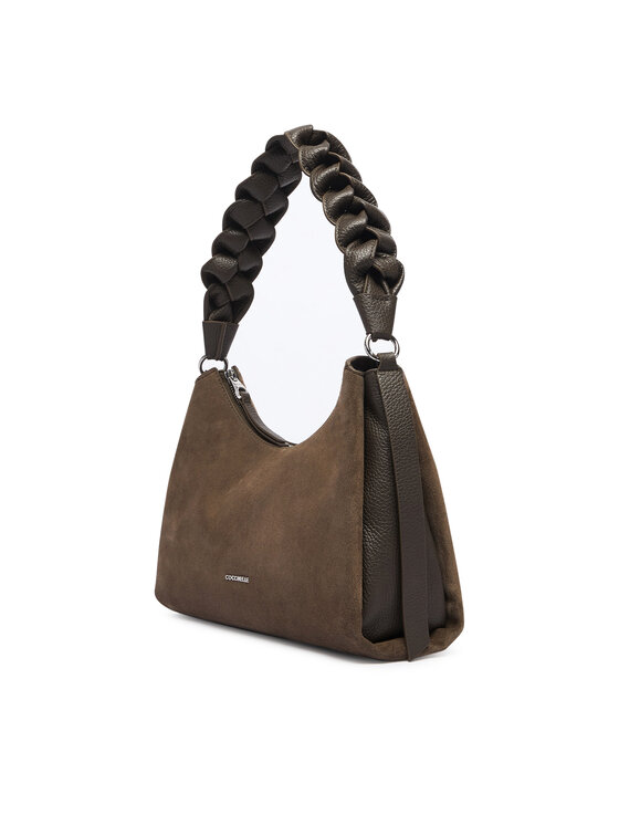 Coccinelle Táska Coccinelle P6P Boheme Suede Bimaterial E1 P6P 13 03 01 Khaki